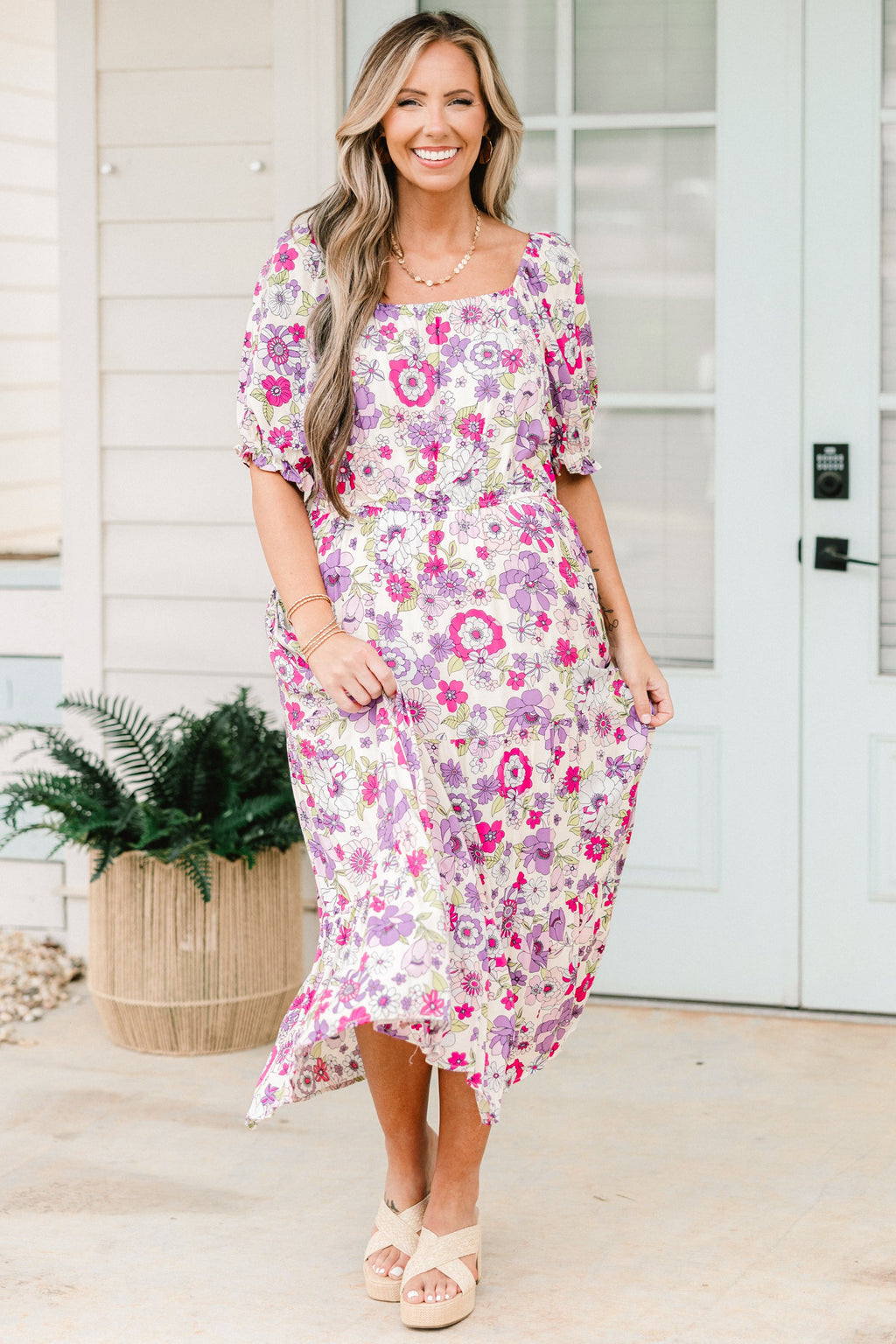 Happy Haven Dress, Lavender