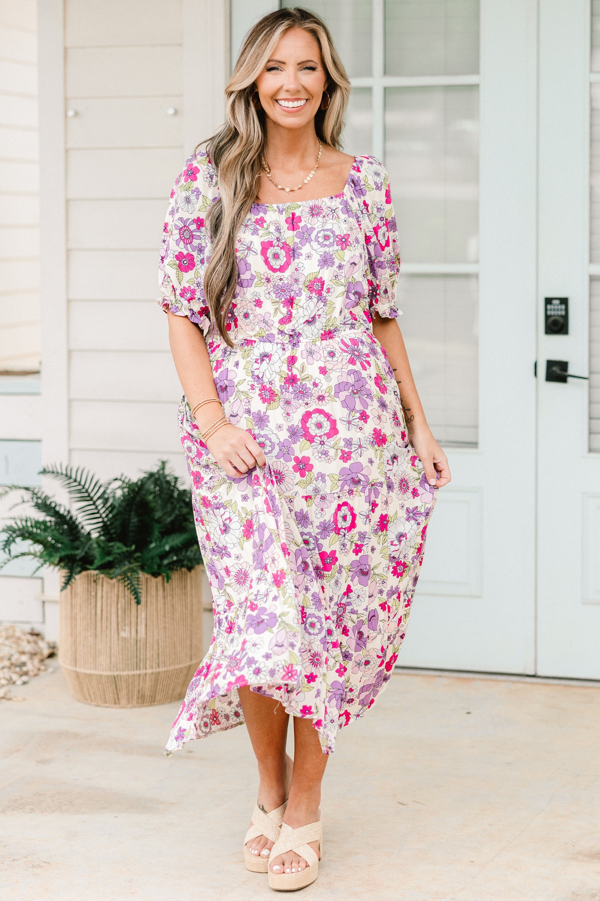 Happy Haven Dress, Lavender