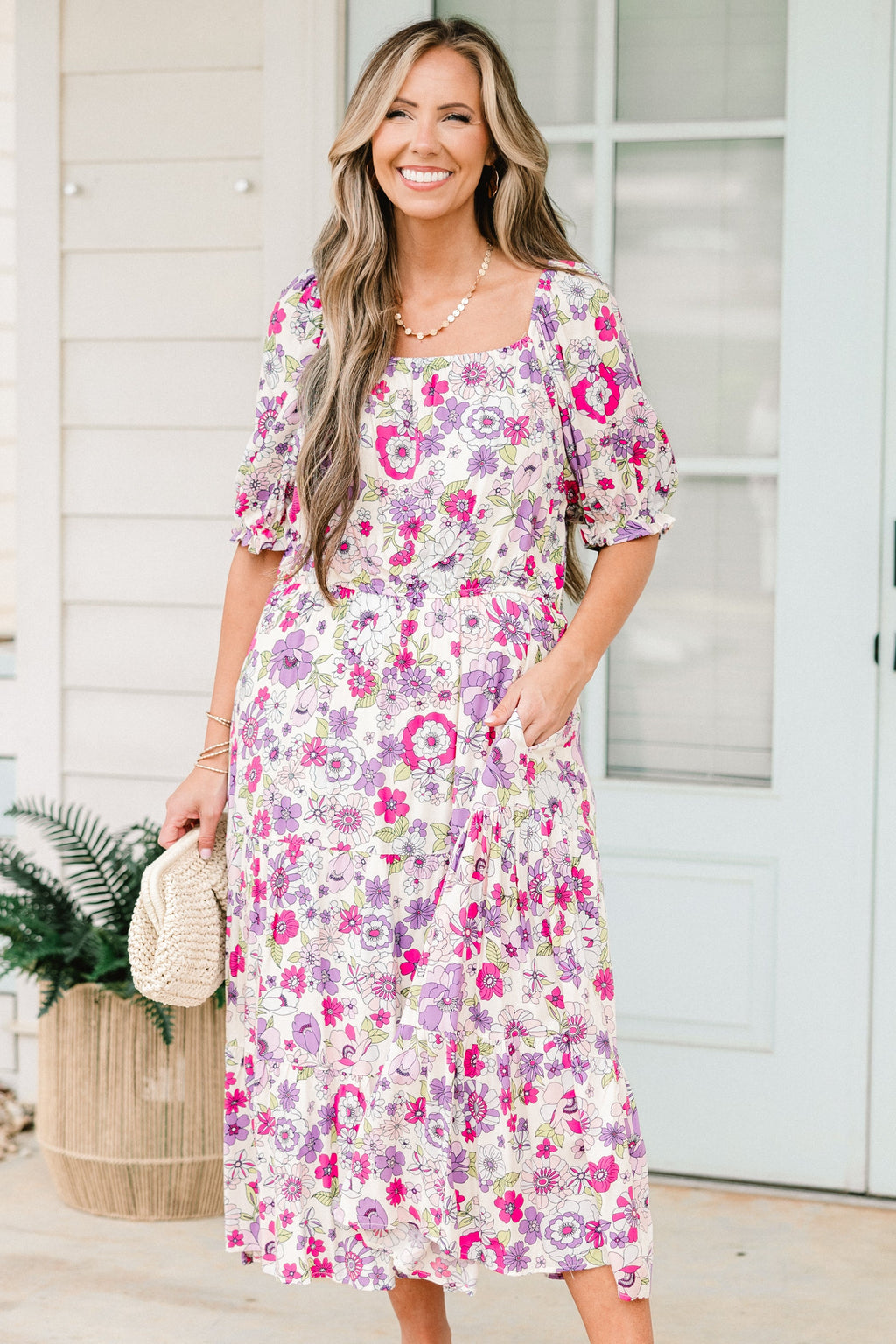 Happy Haven Dress, Lavender
