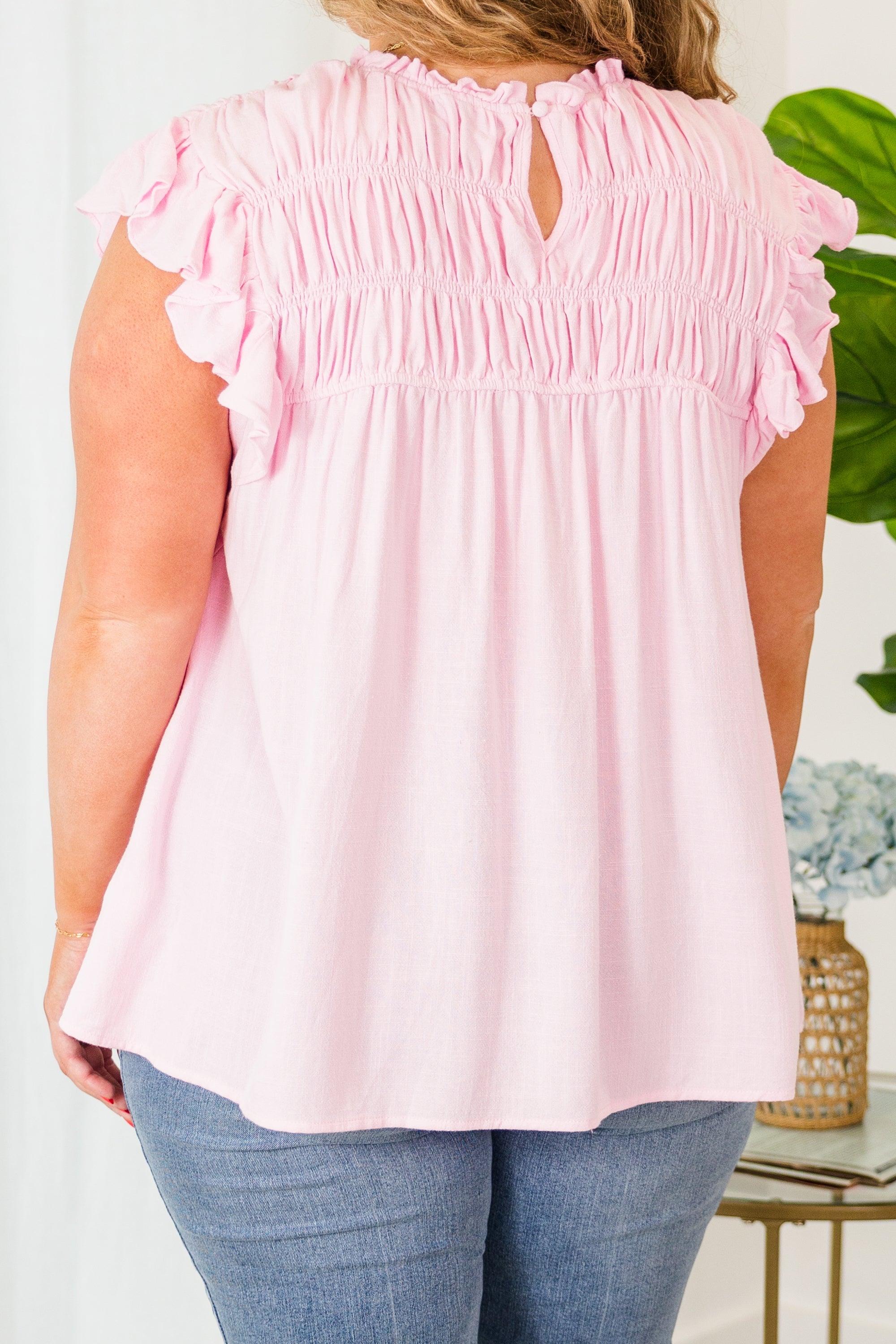 Happy Homes Top, Pink