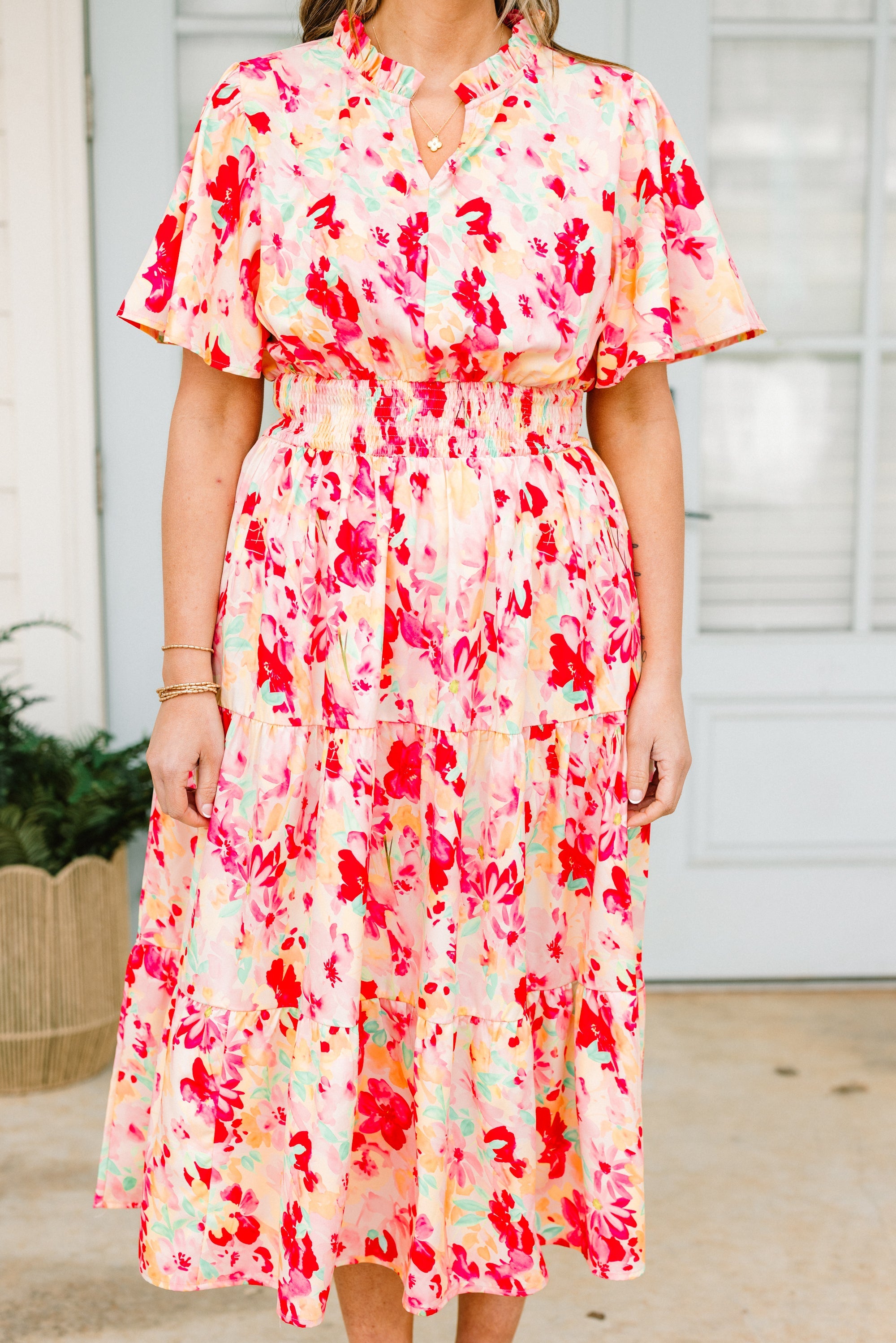 Happy To Be Me Dress, Pink