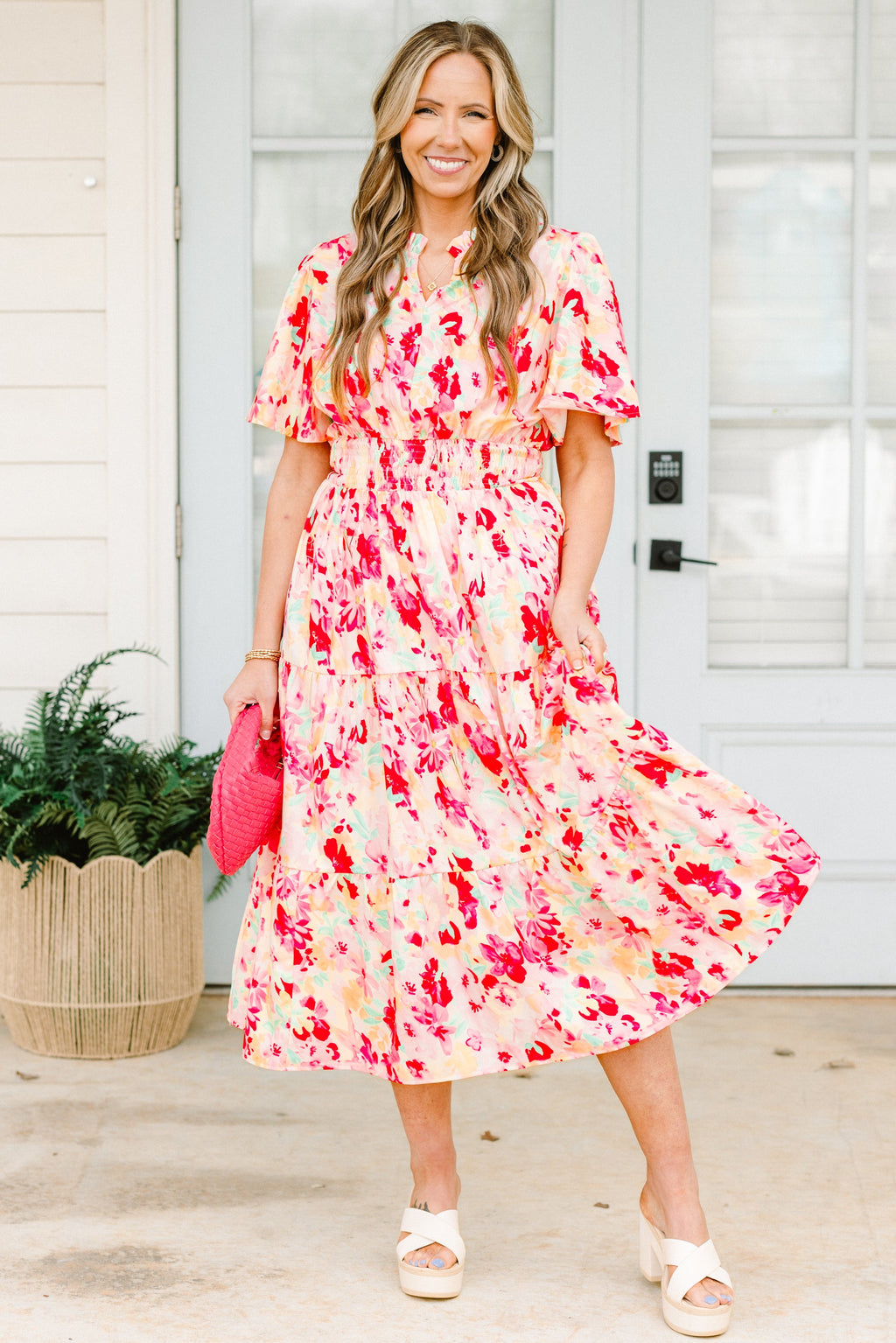 Happy To Be Me Dress, Pink