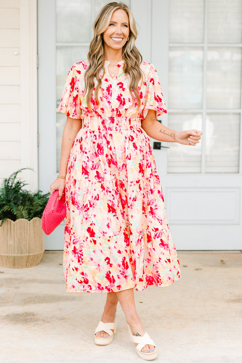 Happy To Be Me Dress, Pink