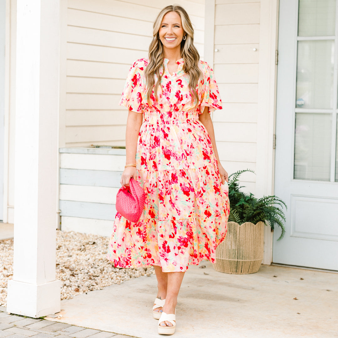 Happy To Be Me Dress, Pink