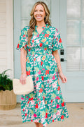 Happy To Be Me Dress, Teal