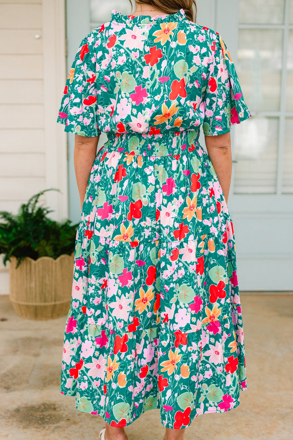 Happy To Be Me Dress, Teal