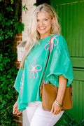 Happy And Alive Top, Green