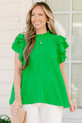 Hardly Working Top, Green