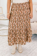 Hazy Sunday Mornings Skirt, Brown