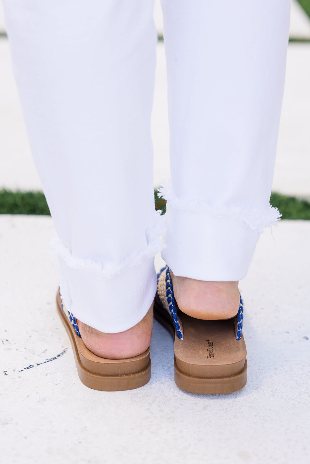 Heading South Sandals, Navy