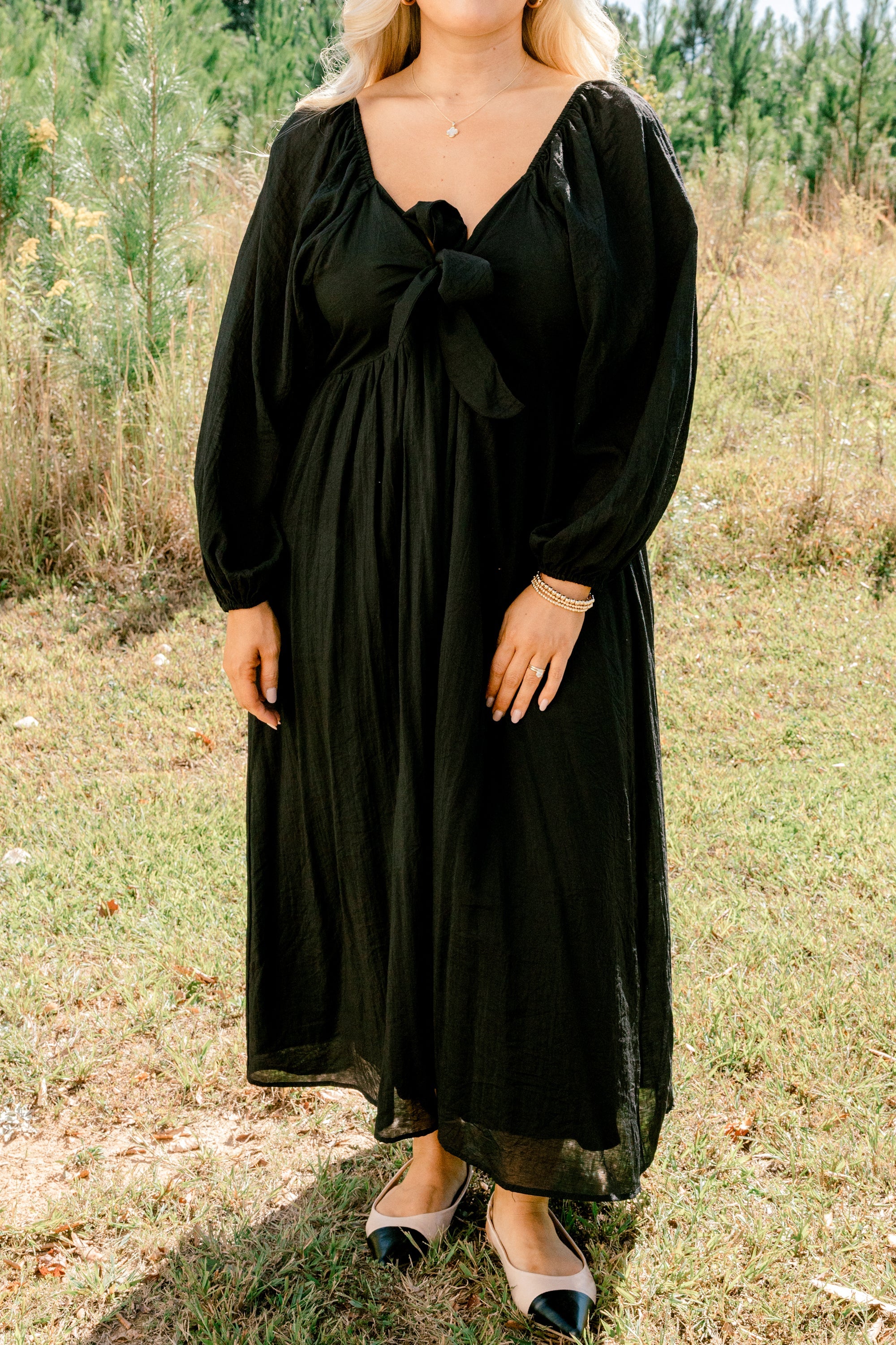 Heard It All Before Dress, Black