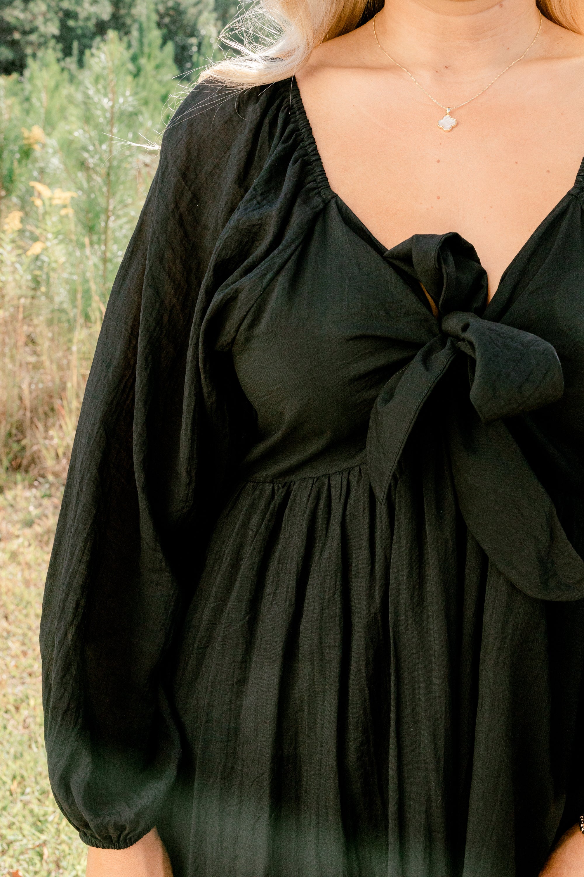 Heard It All Before Dress, Black
