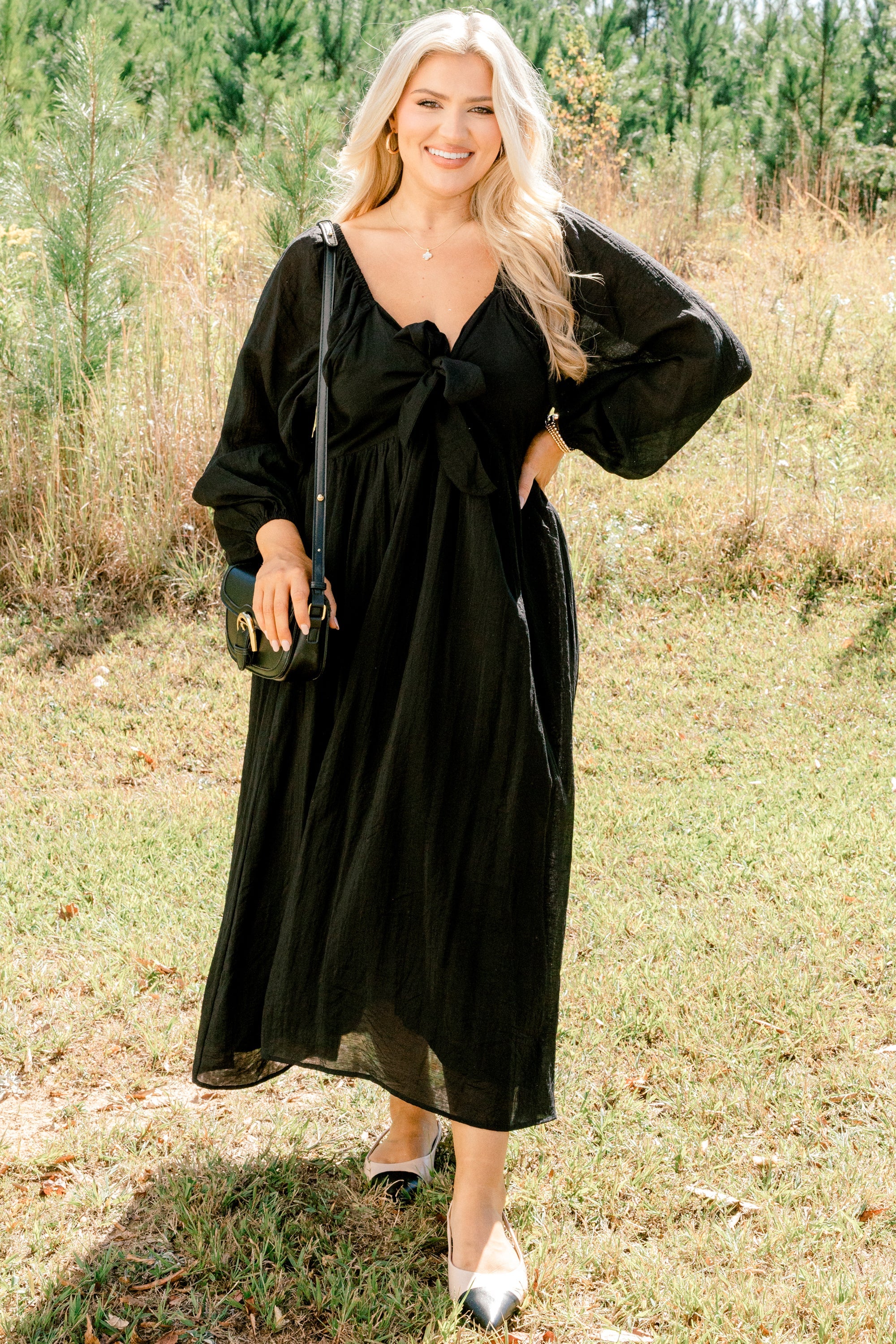 Heard It All Before Dress, Black