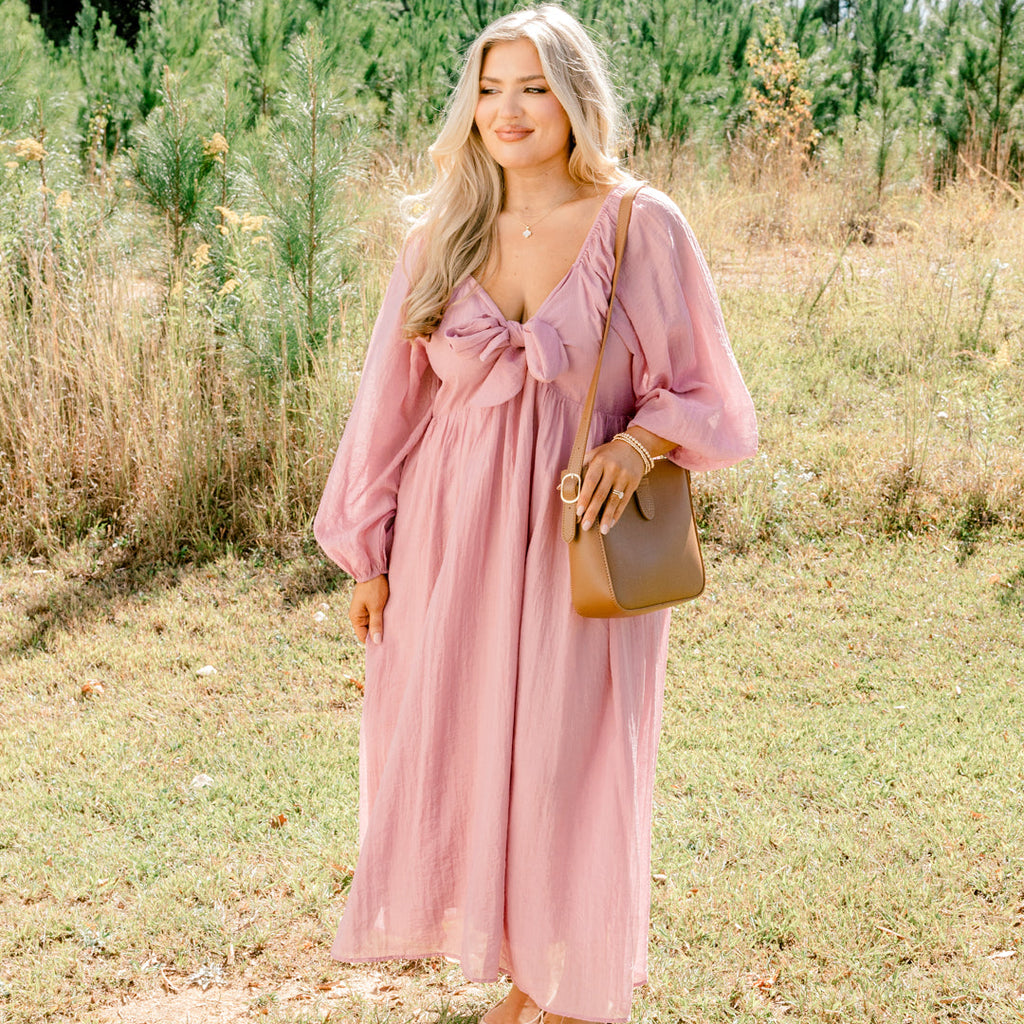 Heard It All Before Dress, Bright Plum