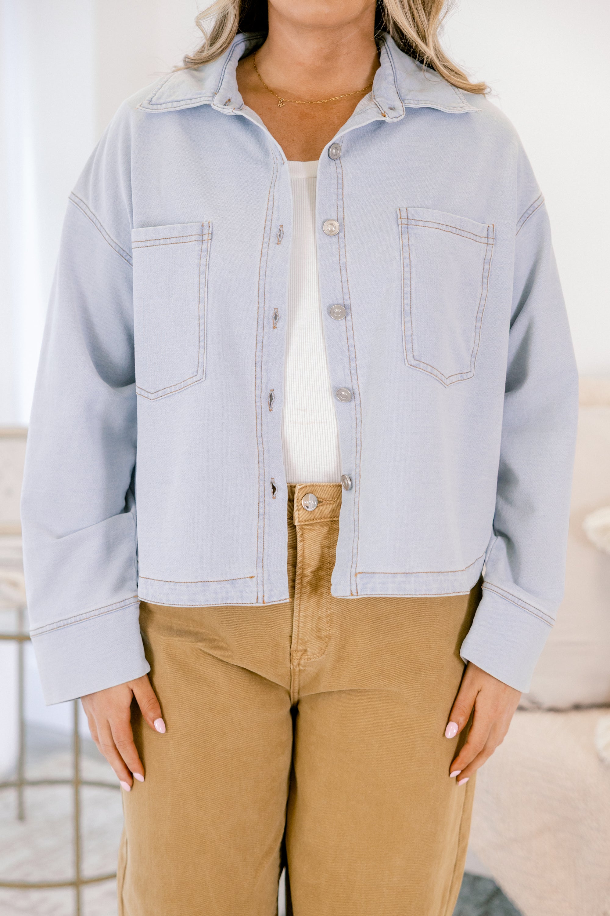 Heard It All Jacket, Denim