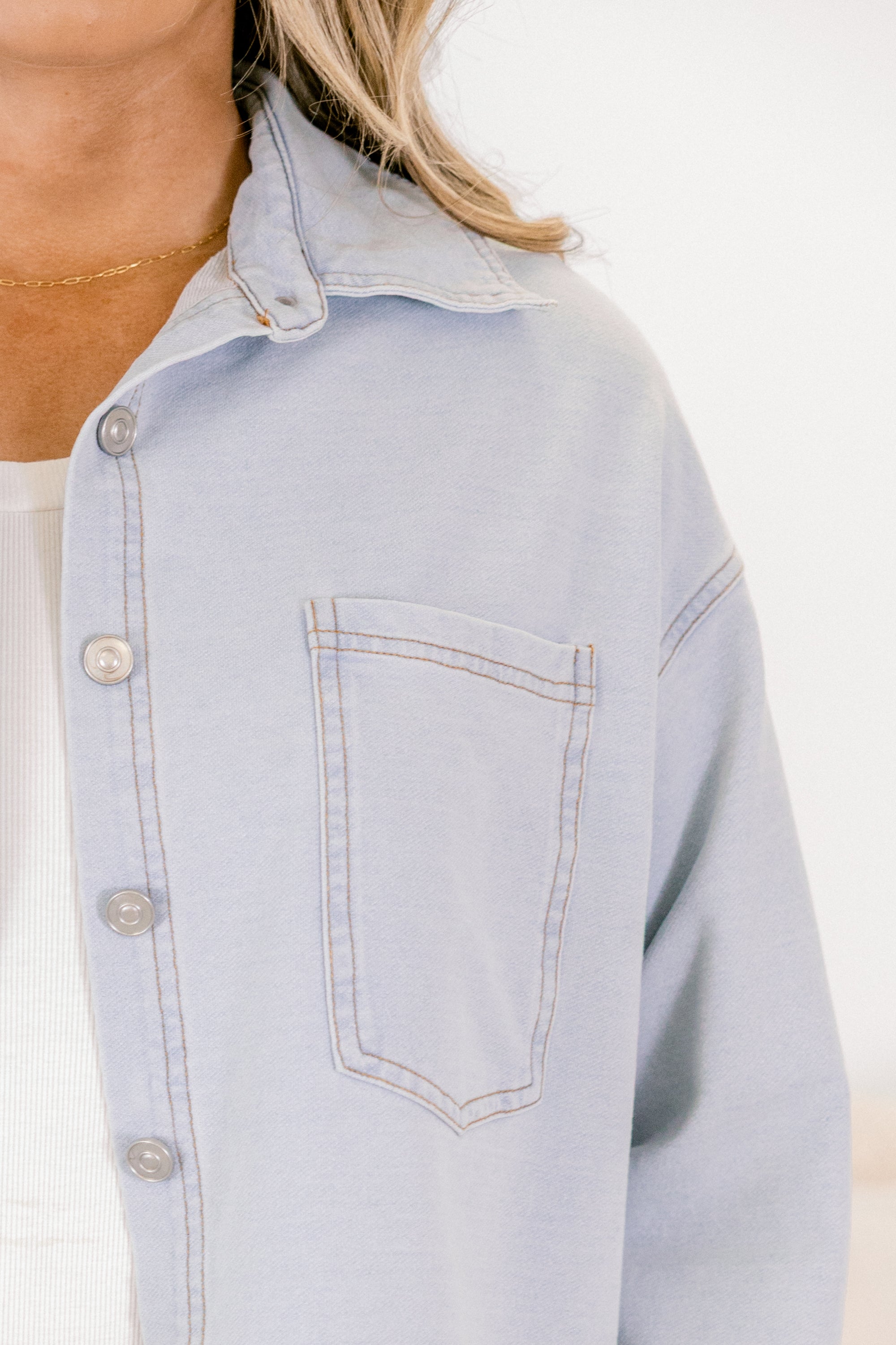 Heard It All Jacket, Denim