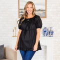 Heart A Blaze Top, Black