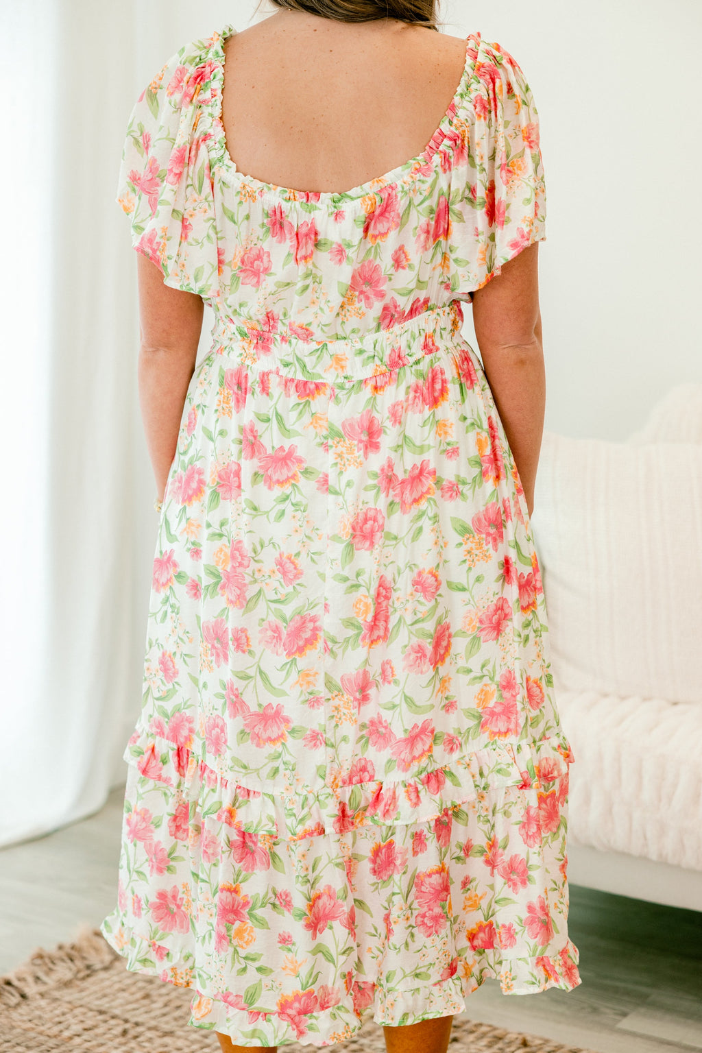 Heart Of A Woman Dress, Pink