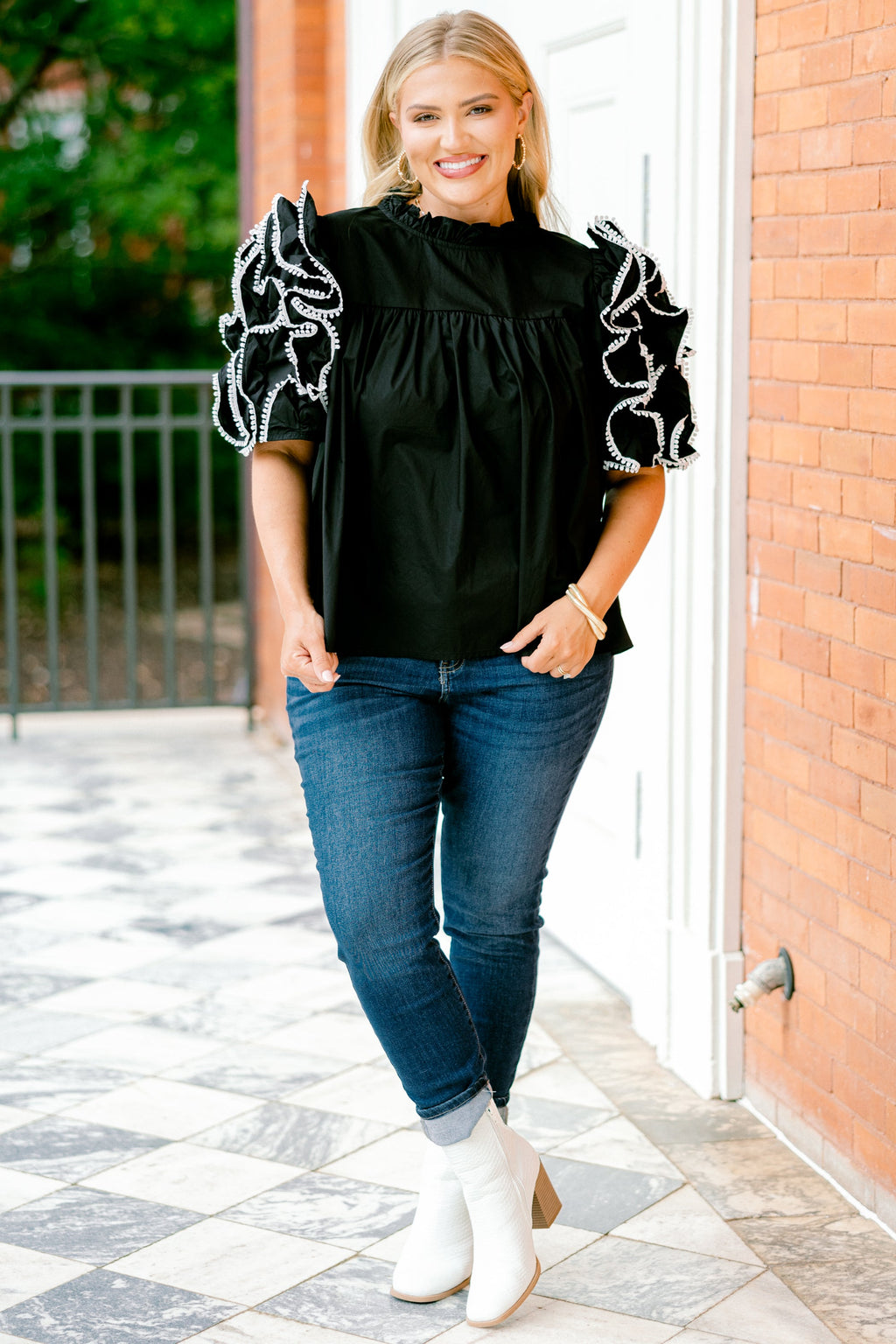 Heavenly Love Top, Black