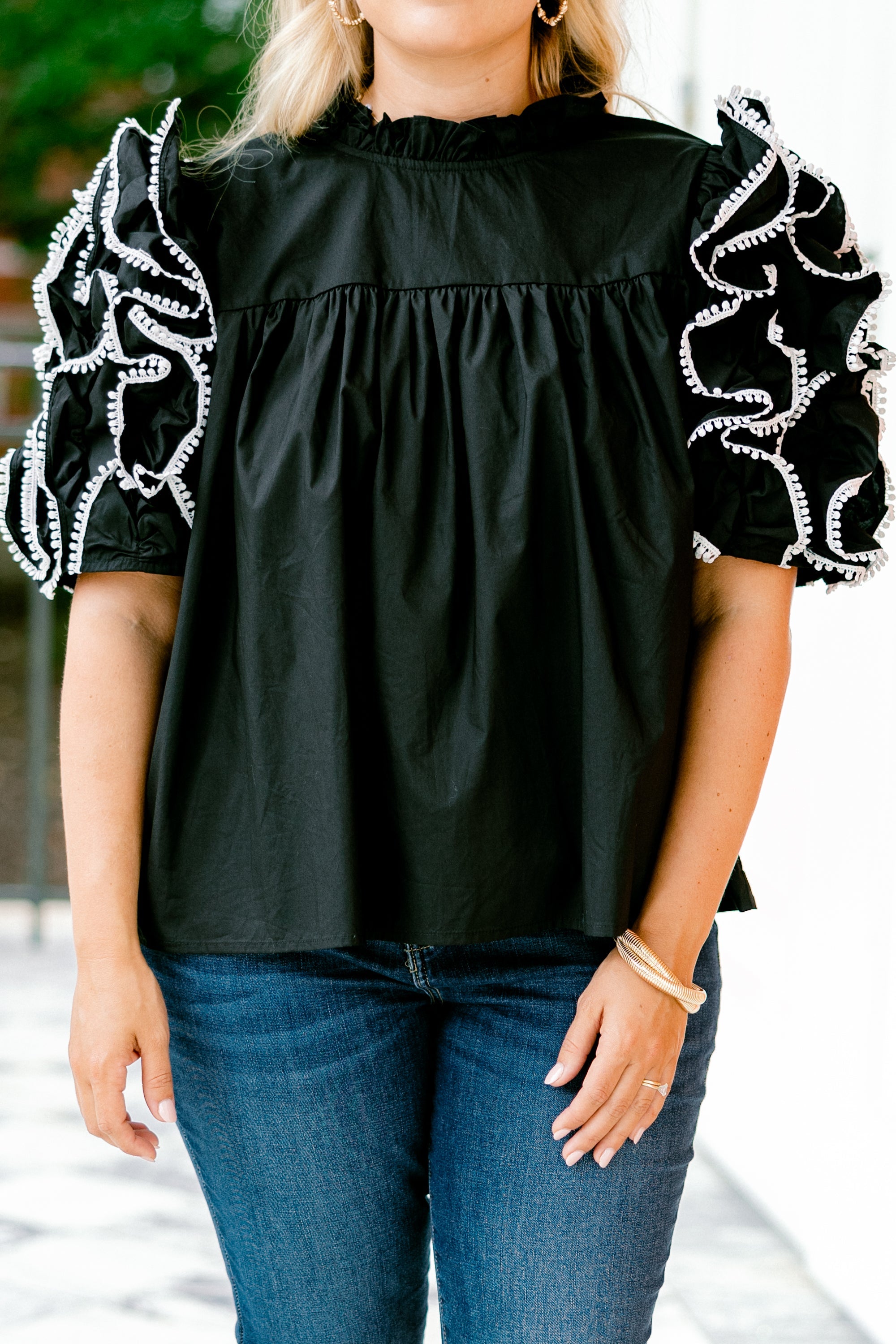 Heavenly Love Top, Black