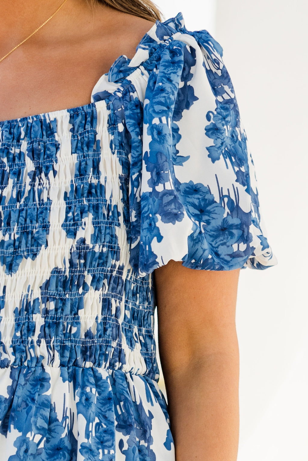 Heavy On My Heart Maxi Dress, Blue
