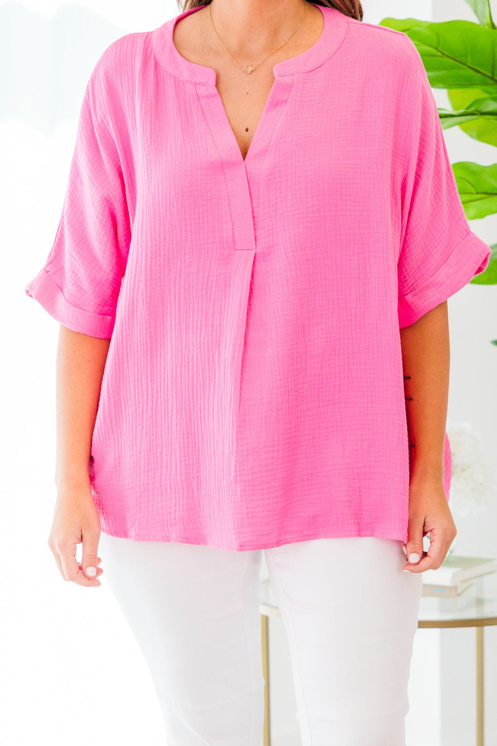 Hello Lover Top, Pink