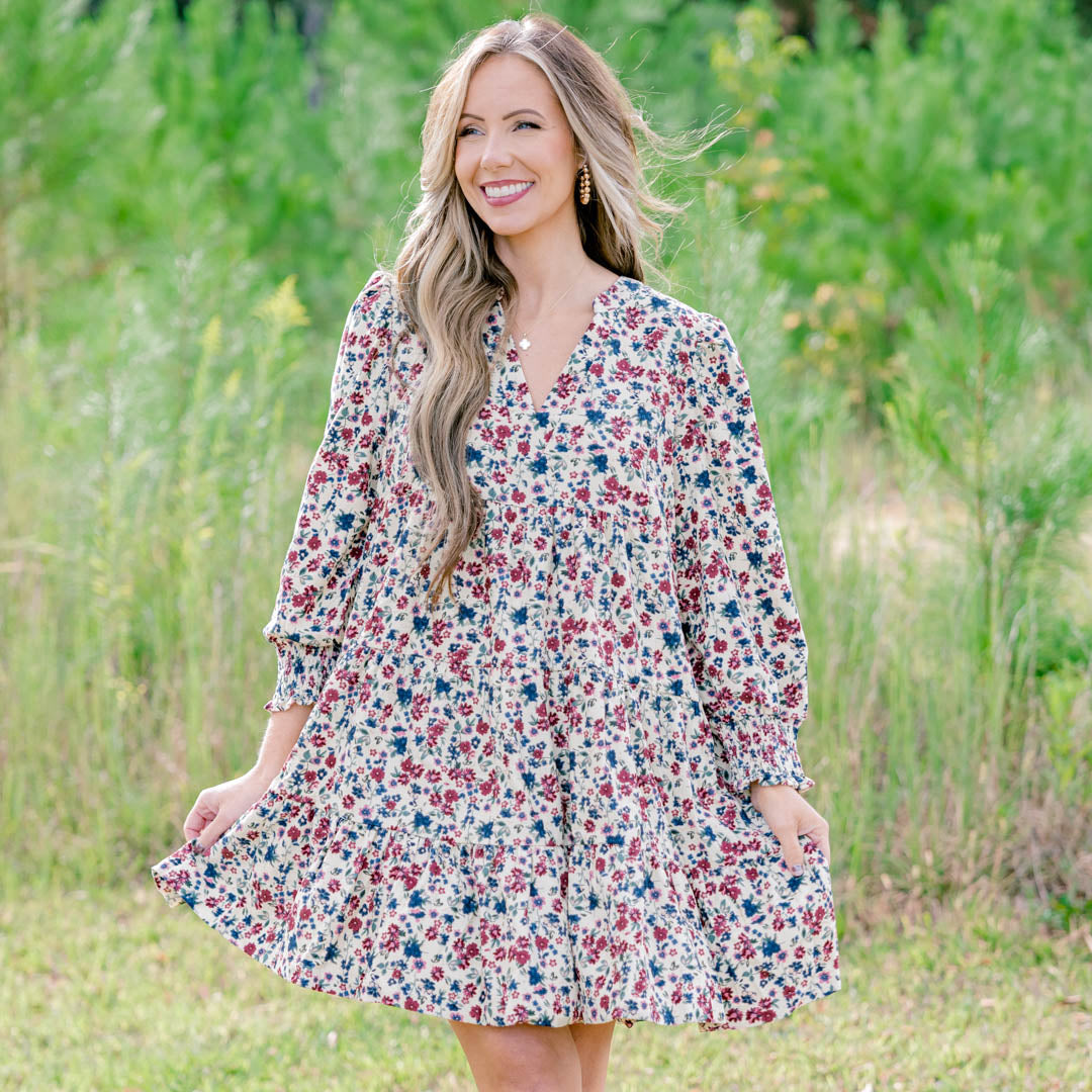 Her Sweet Side Dress, Oatmeal