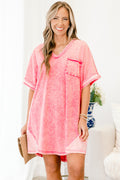 Here For A Good Time Dress, Hot Pink