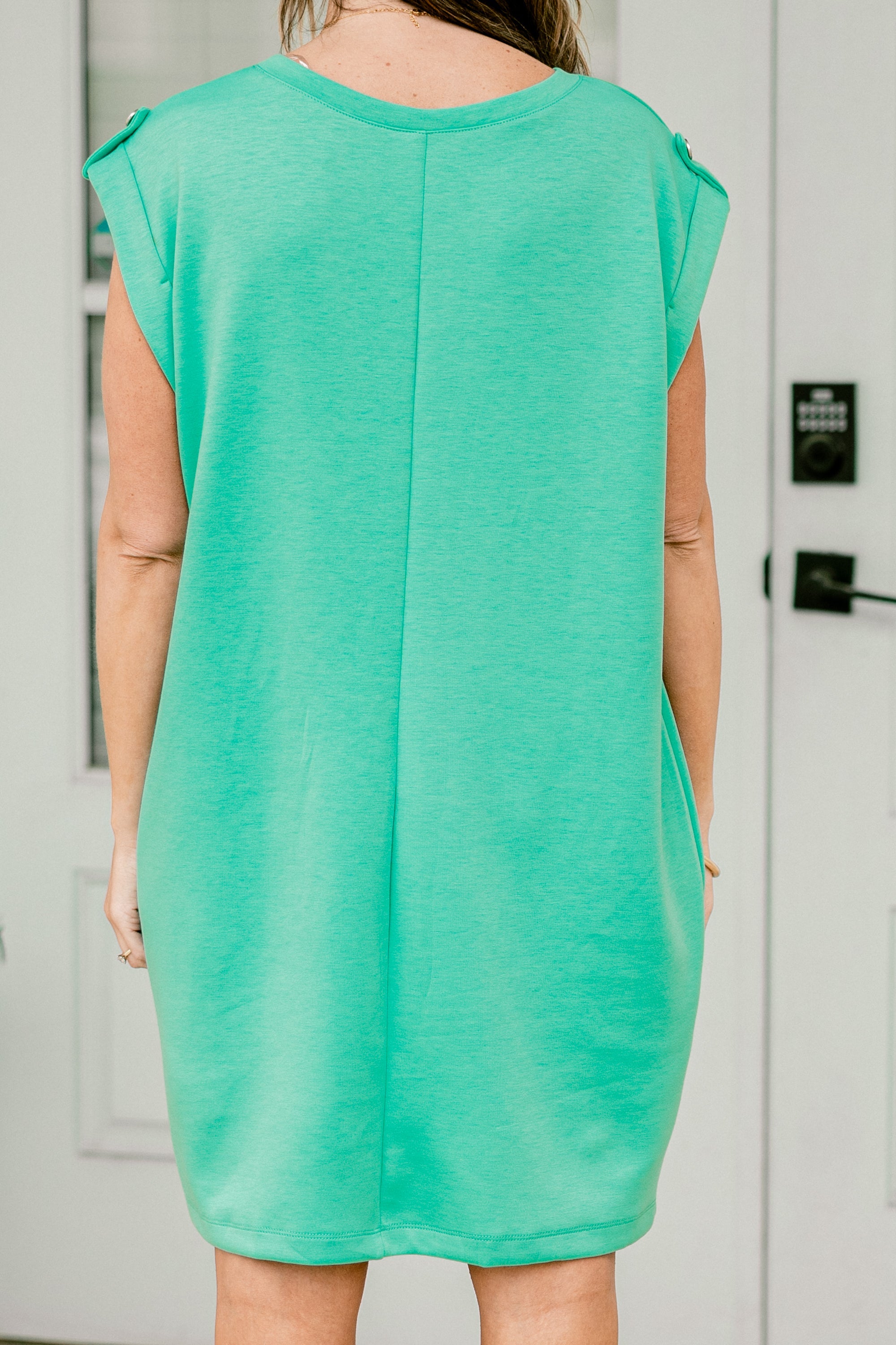 Here To Stay Dress, Emerald