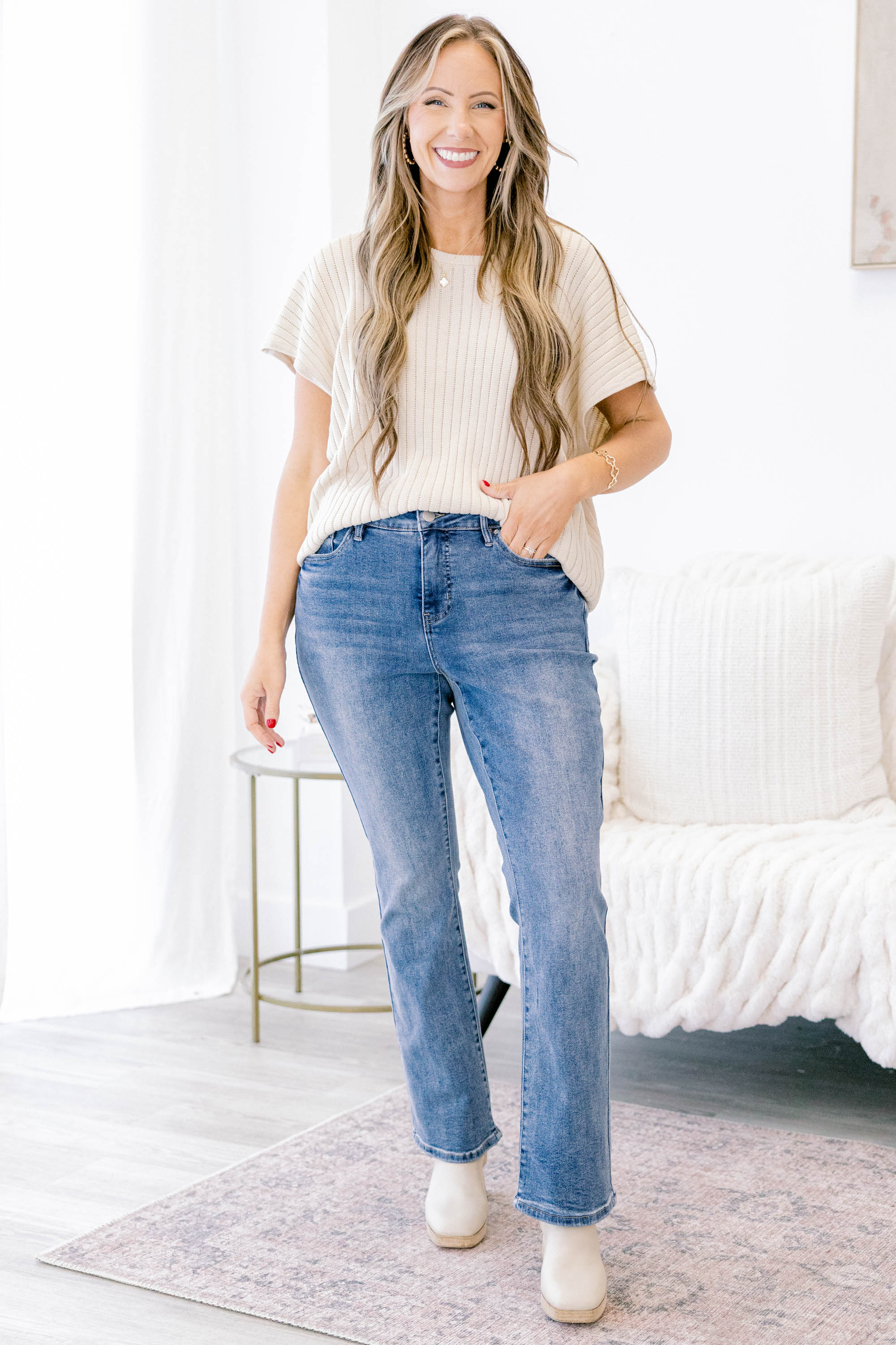 Here To Stay Jeans, Blue