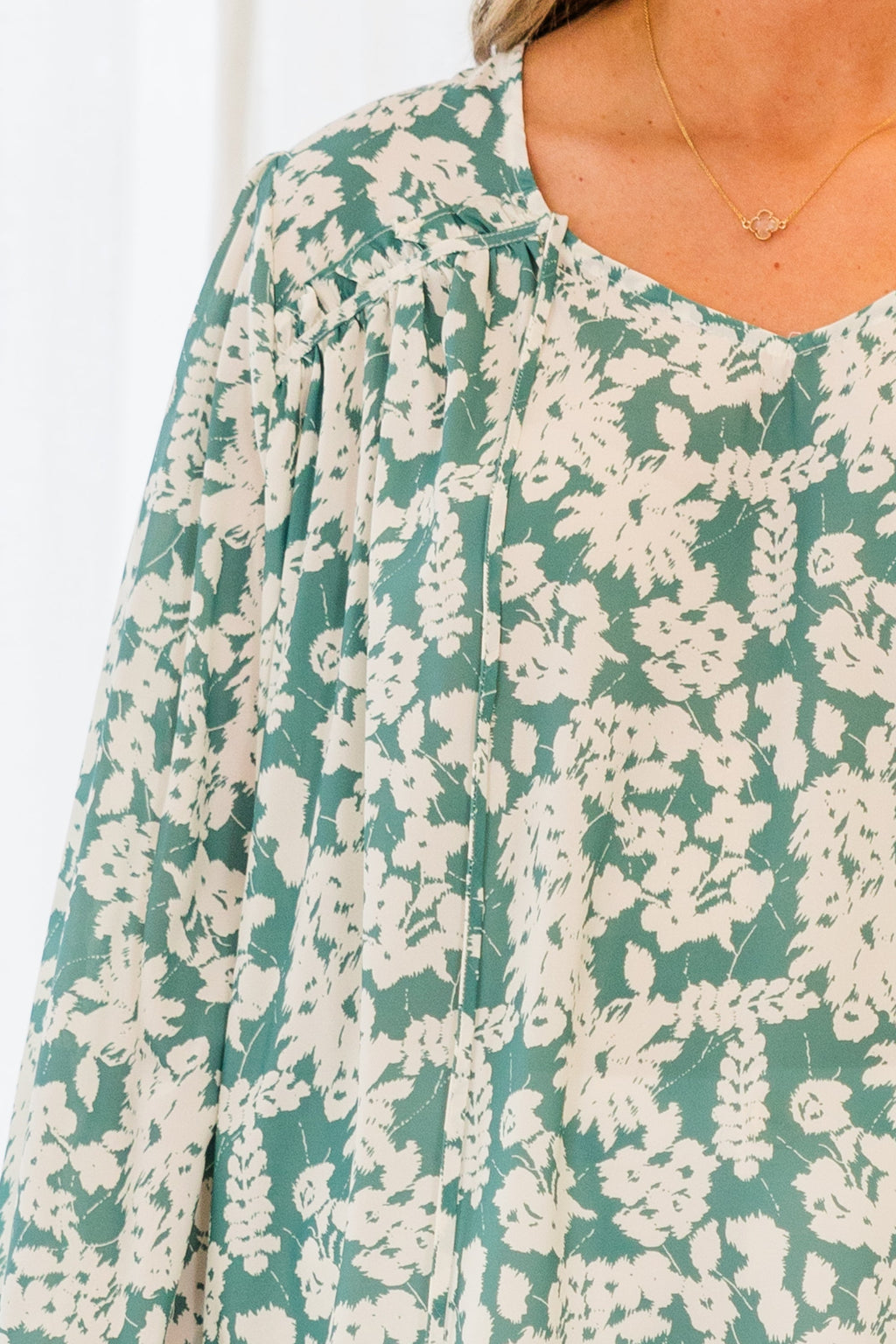 Here's To New Heights Top, Teal