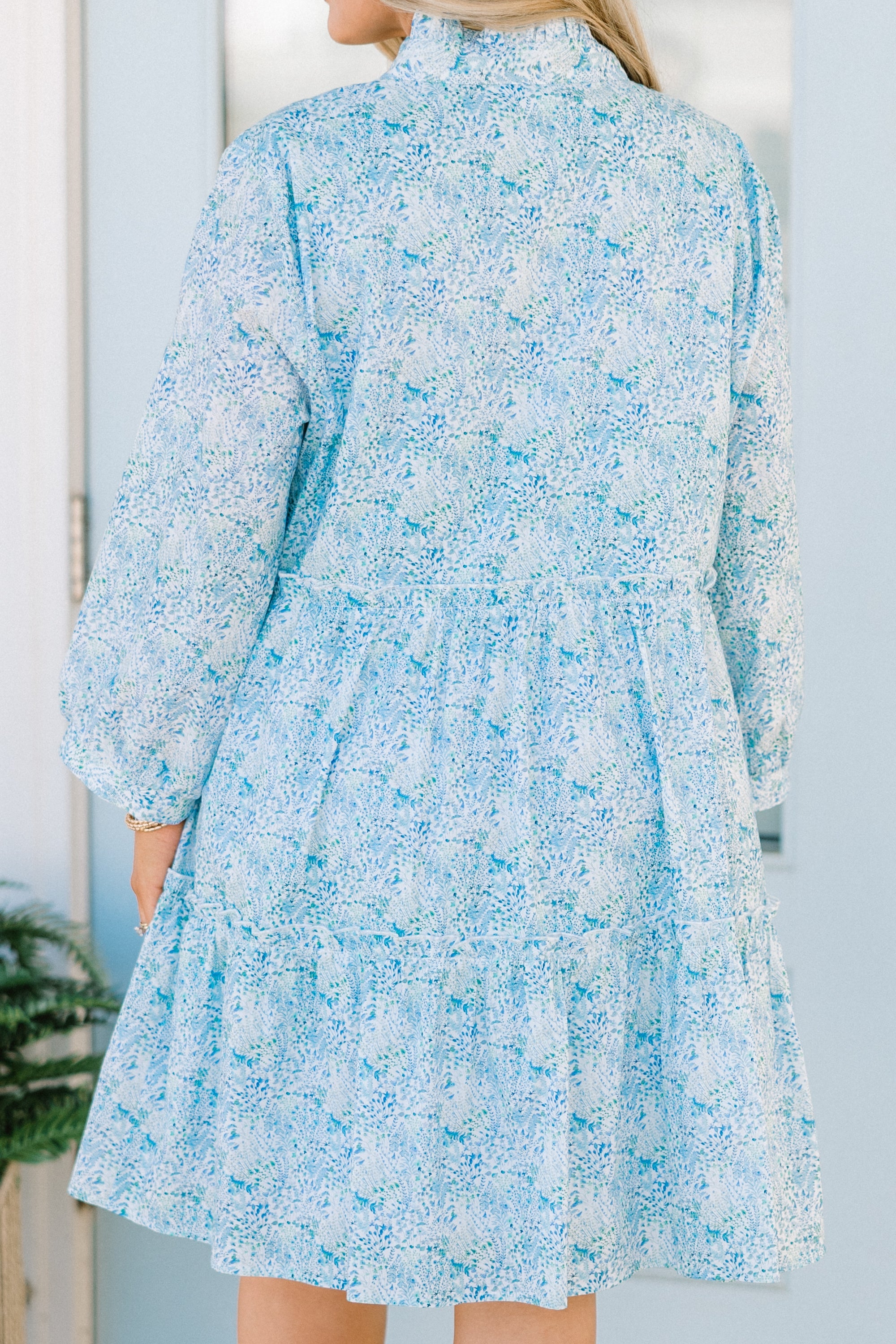 Hey Angel Dress, Cerulean