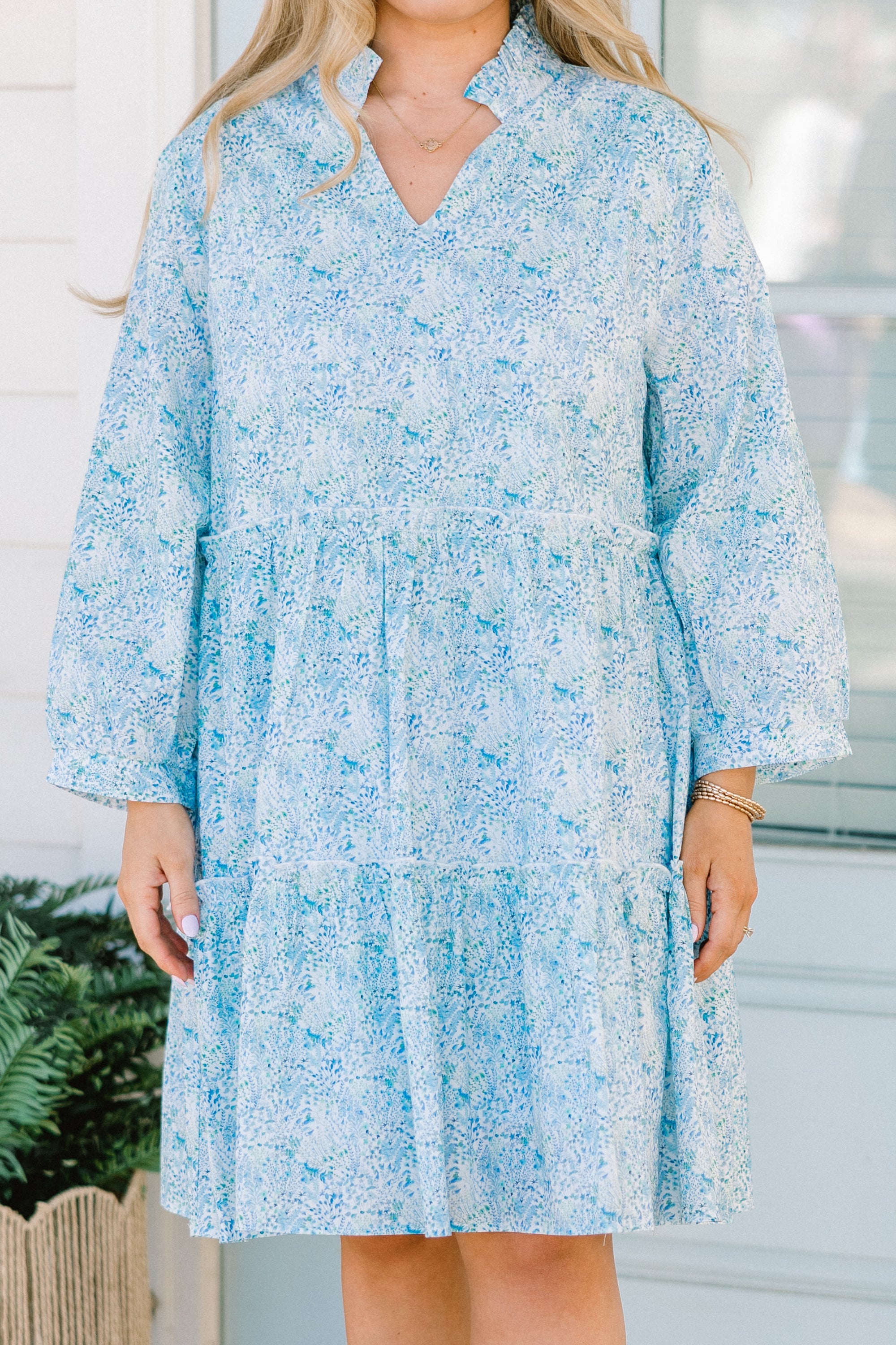 Hey Angel Dress, Cerulean