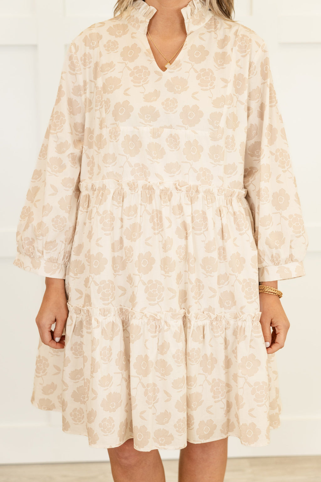 Hey Angel Dress, Cream