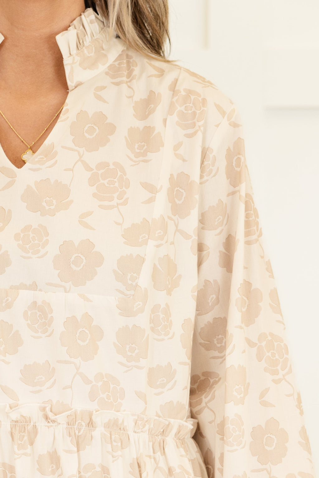 Hey Angel Dress, Cream
