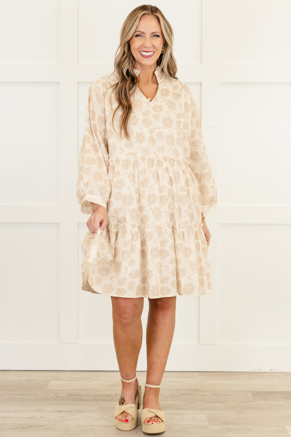 Hey Angel Dress, Cream