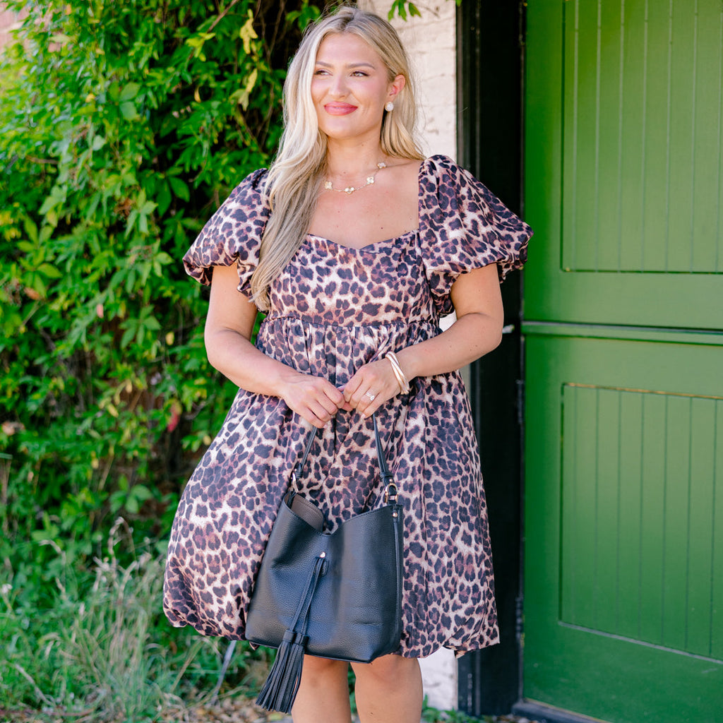 Highly Capable Dress, Leopard