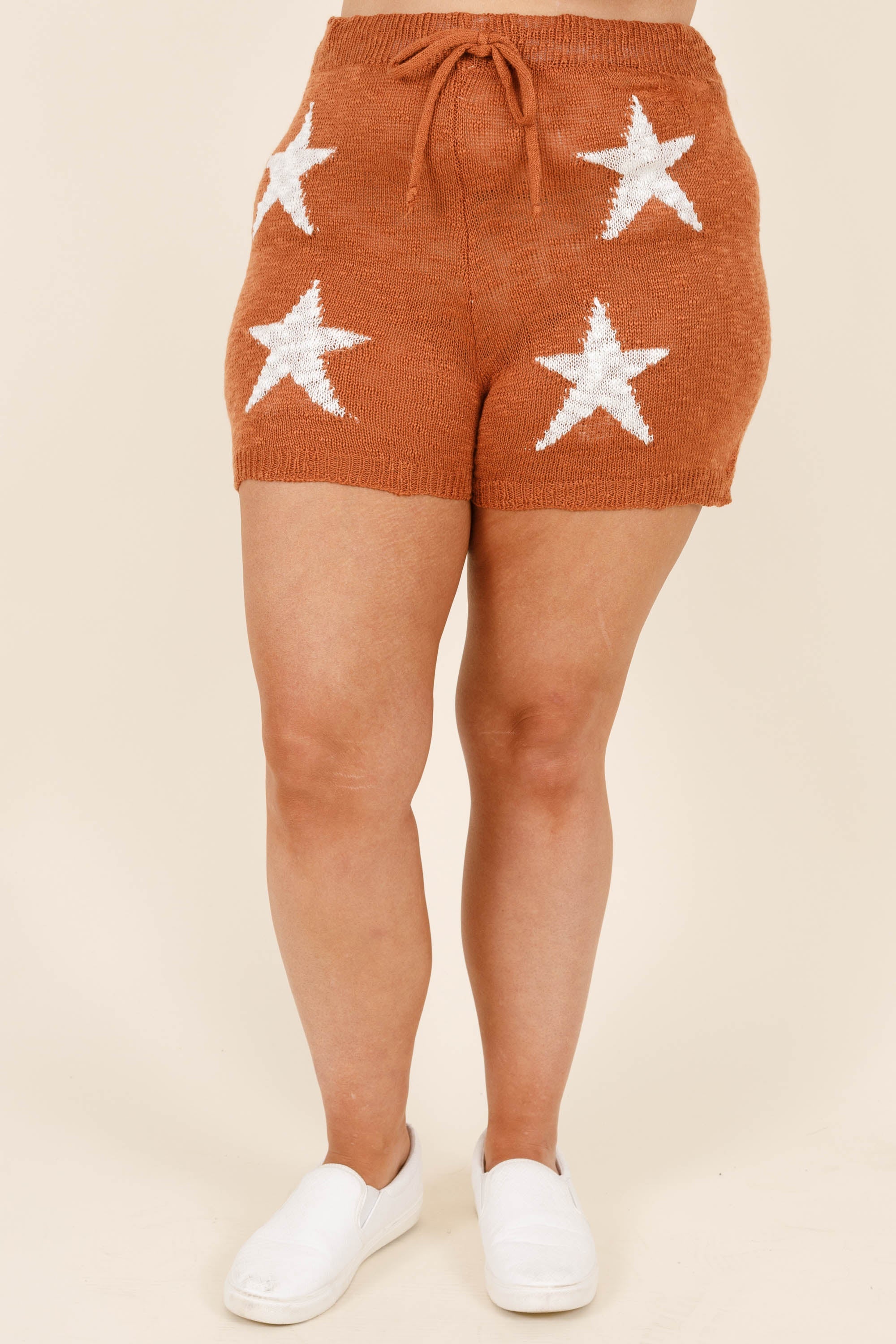 Hitch A Wagon To A Star Shorts, Rust