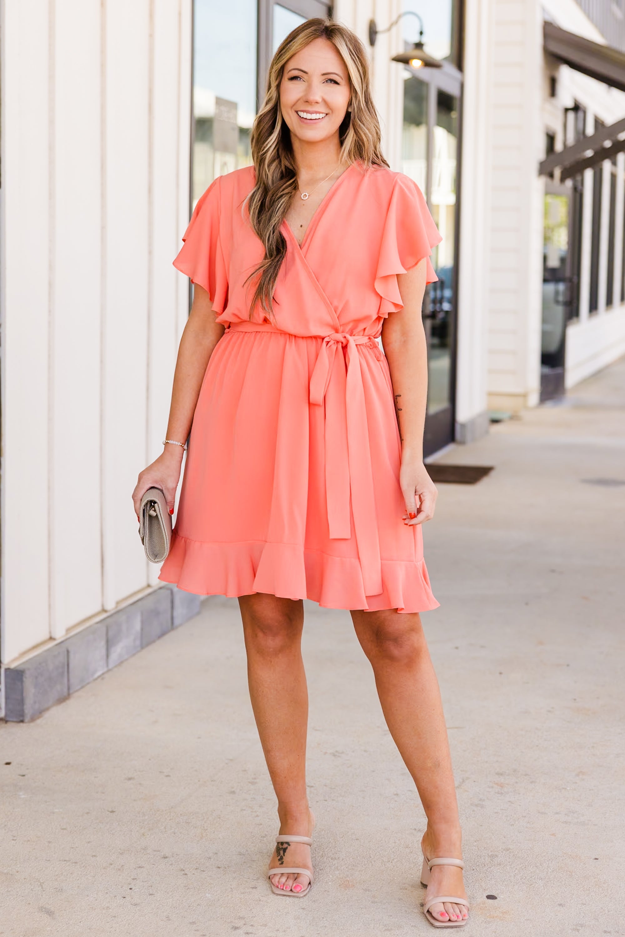Hold The Flame Dress, Sunset