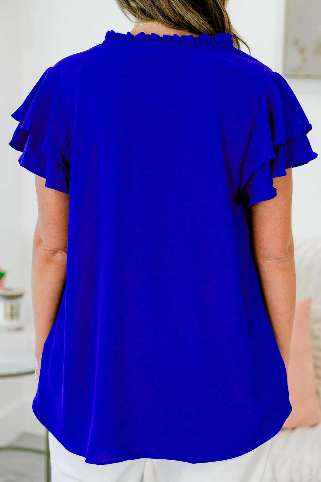 Holding Onto You Top, Royal Blue