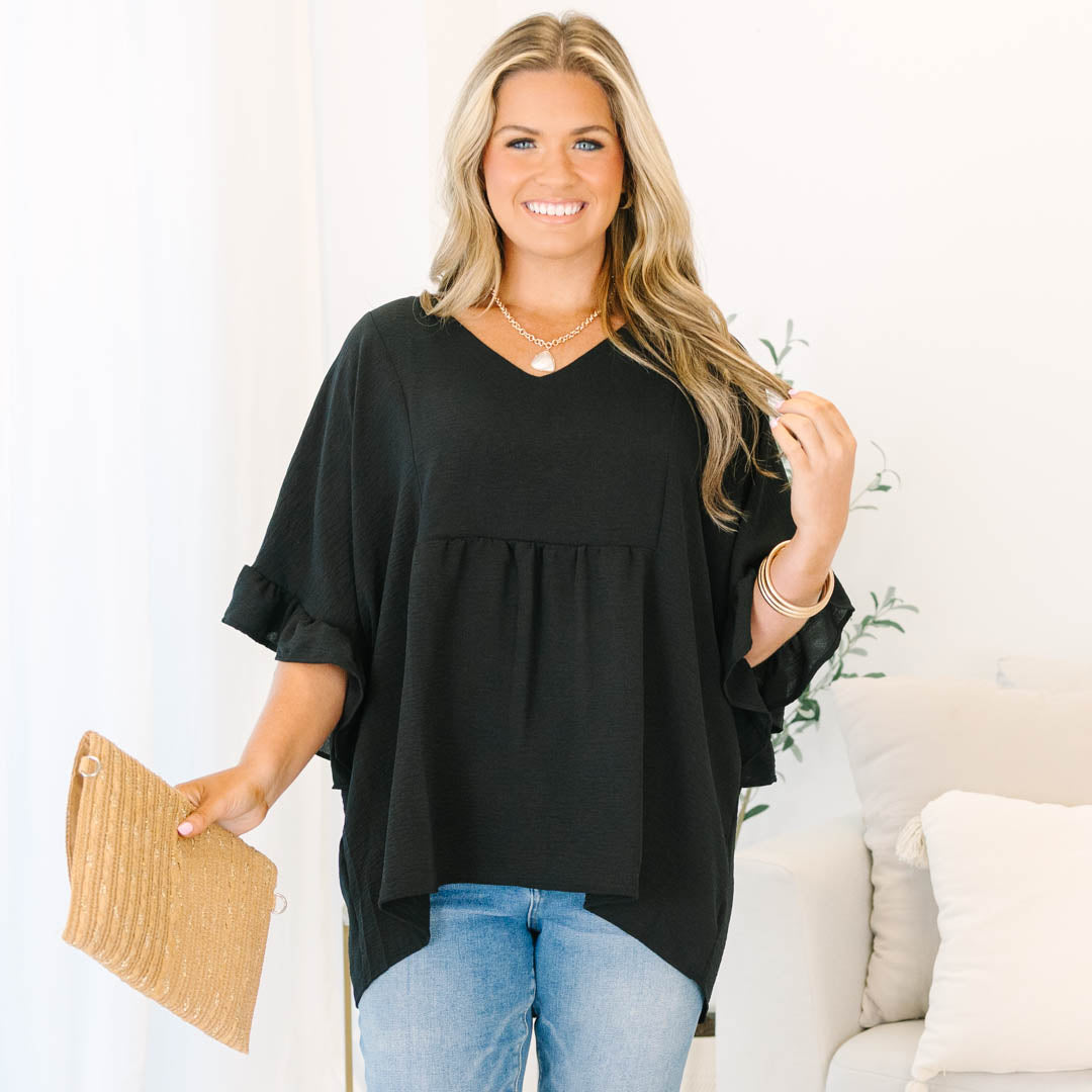 Holding Steady Top, Black