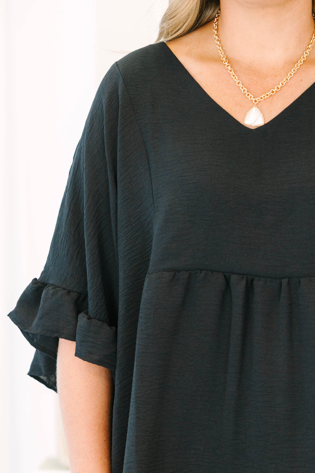 Holding Steady Top, Black