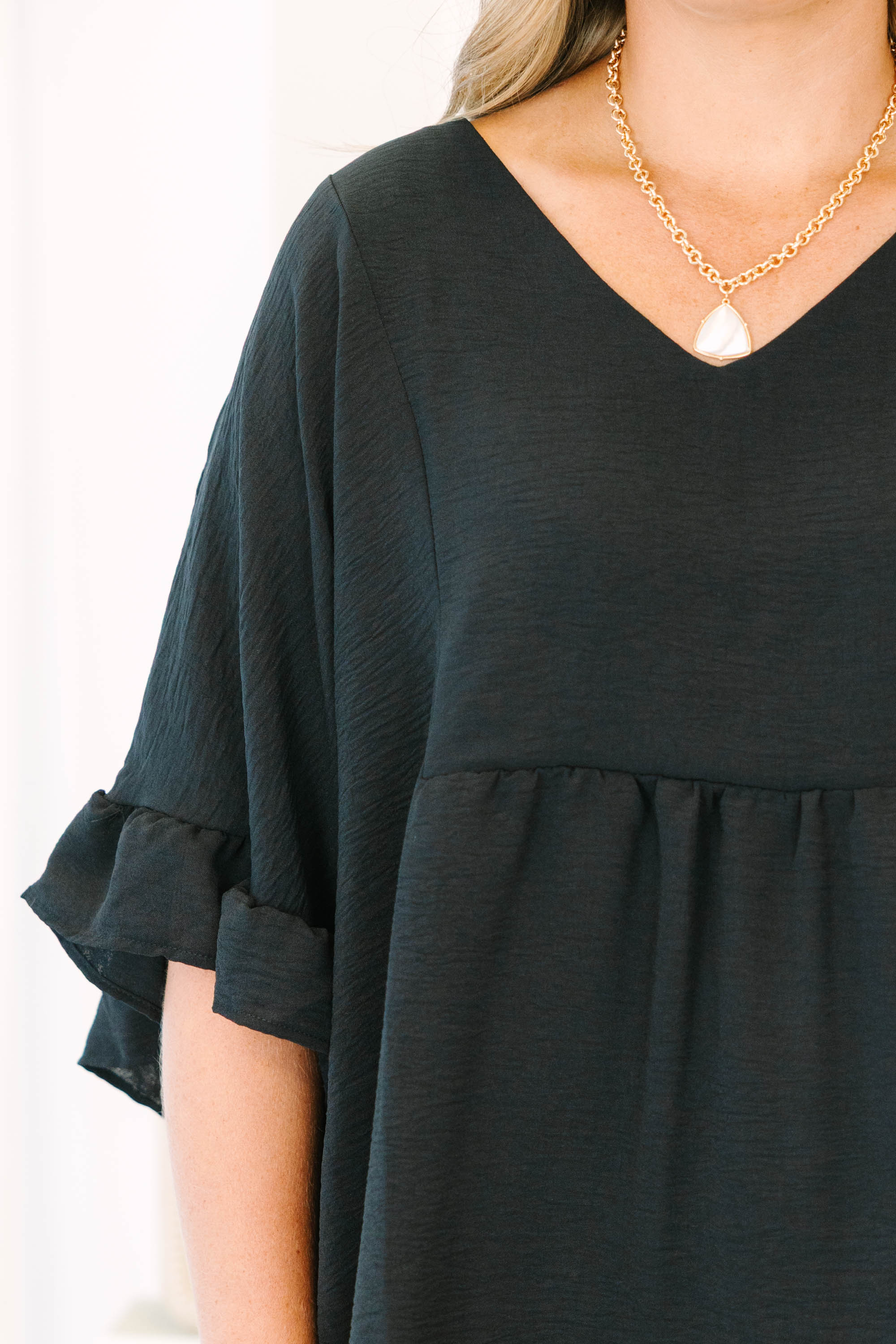 Holding Steady Top, Black