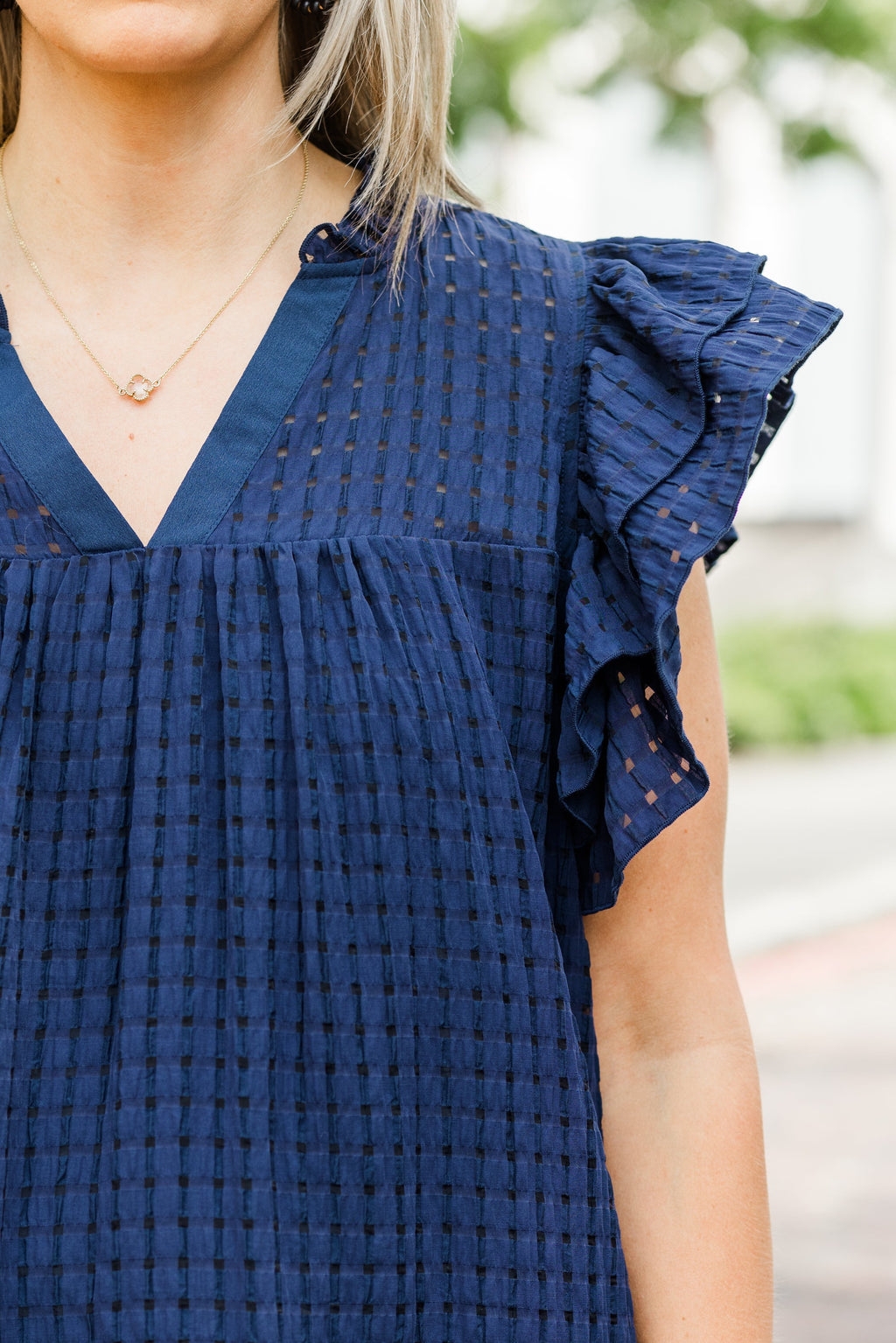 Home Is Here Top, Navy