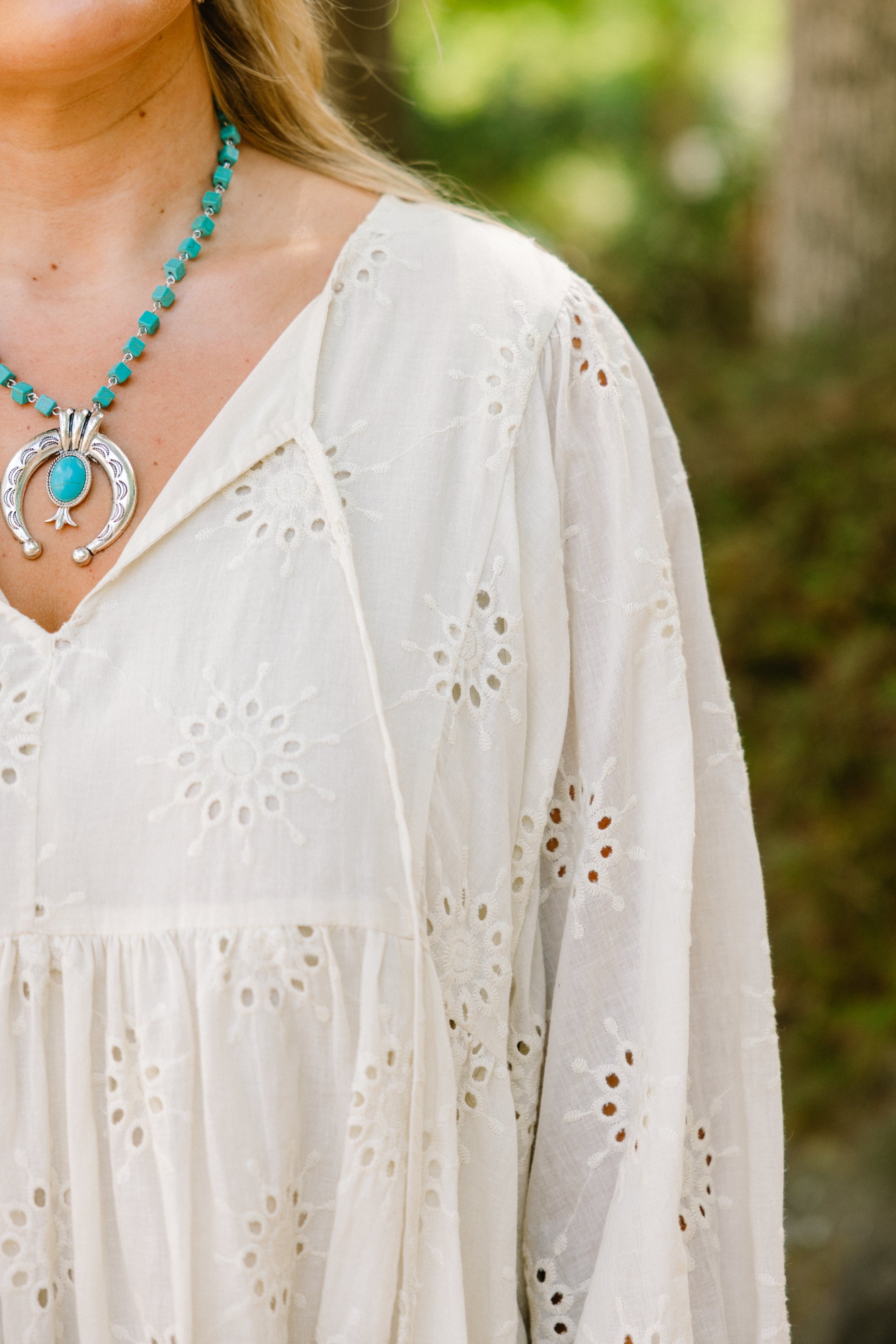 Honey Babe Dress, Cream
