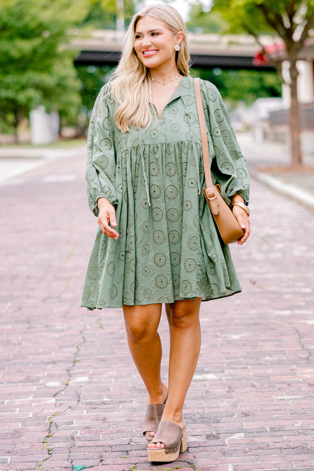 Honey Babe Dress, Green