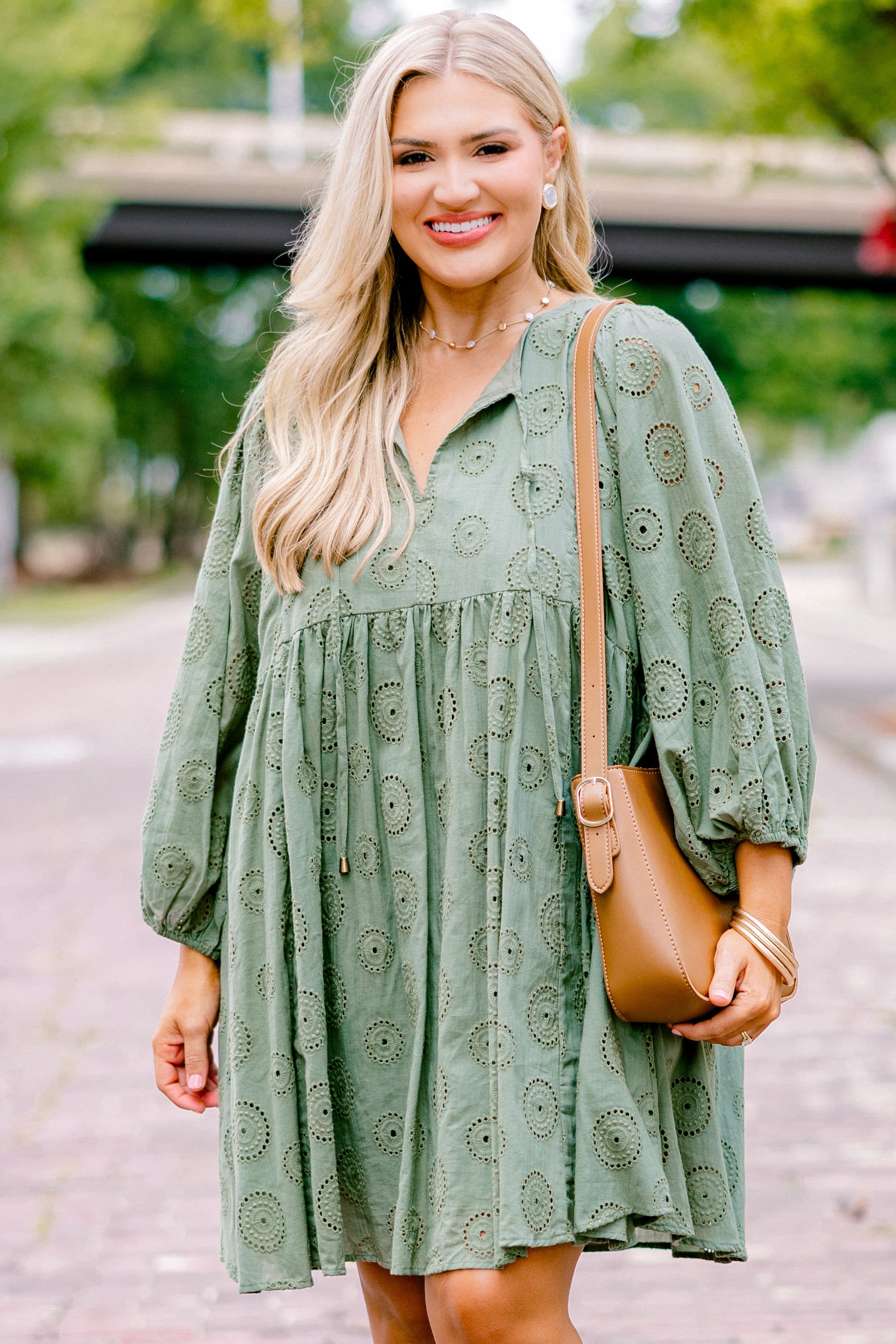 Honey Babe Dress, Green