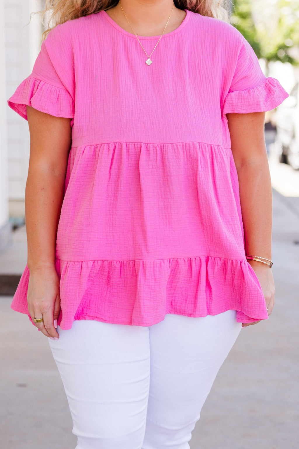Honeybee Hug Top, Pink