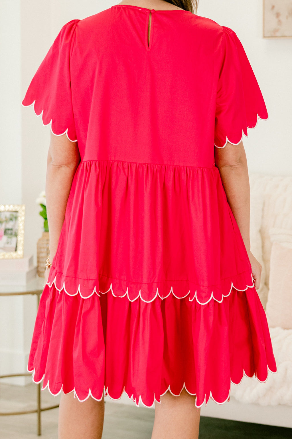 Hummingbird's Haven Dress, Fuchsia