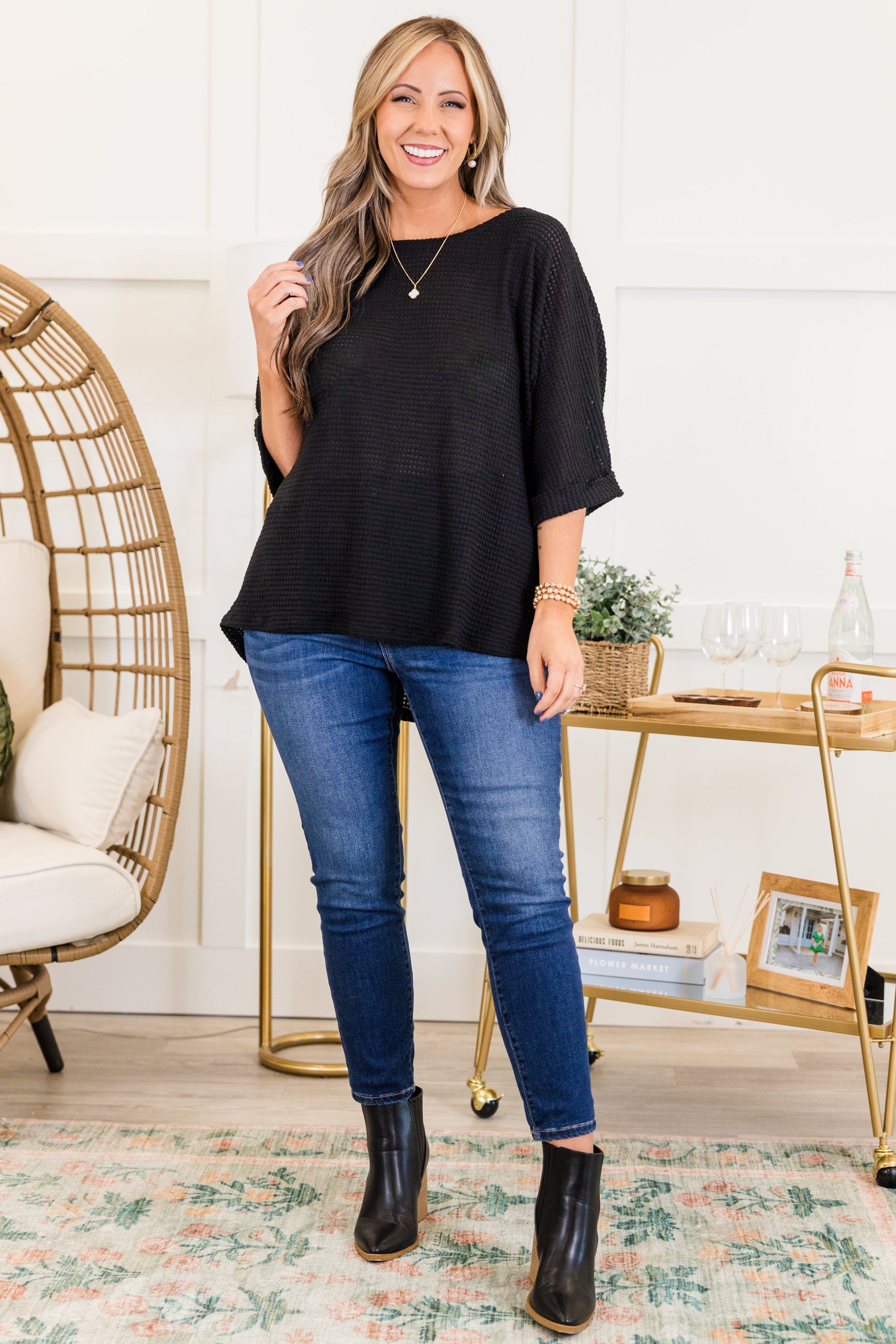 Hurry Along Top, Black